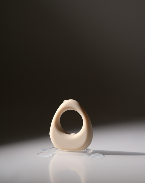 Band Vibrating Ring - Grey