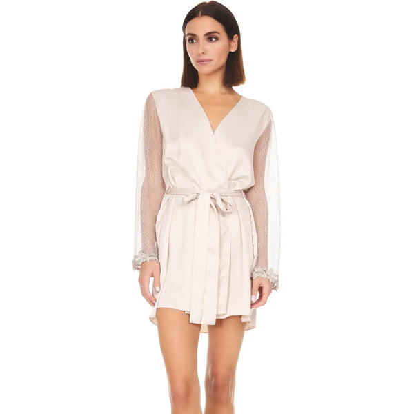 Showstopper Robe - Champagne