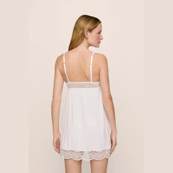 Beatrix Slip Dress - White