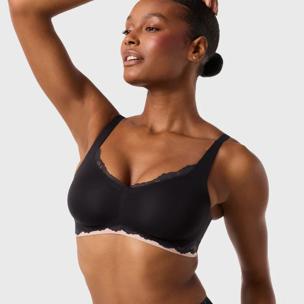 Smooth Lace Beyond Bra - Noir