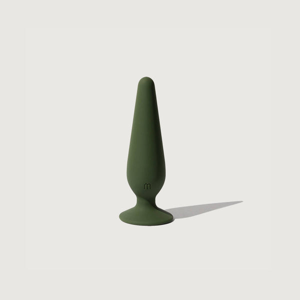 Cone, green - small silicone plug