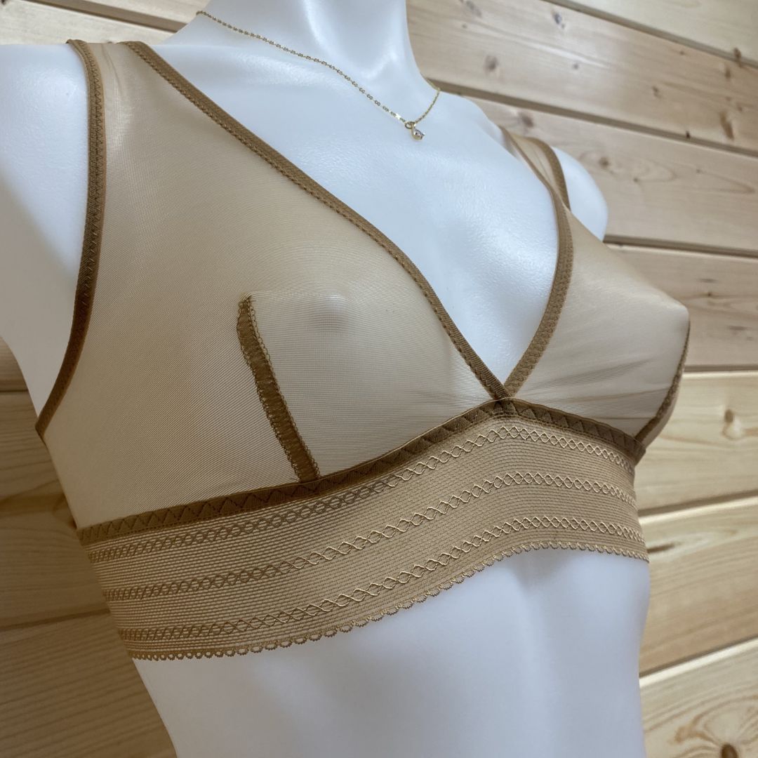 Bare Underwire Longline Bra - Caramel – LINGER Boutique, LLC