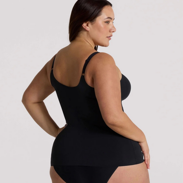 Structured Scoop Bra Tank - Multiple Colors