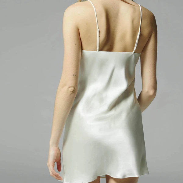Dream Silk Dress - Ivory