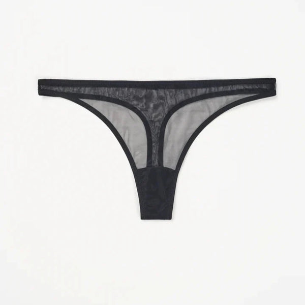 Bare Minimal Thong - Black