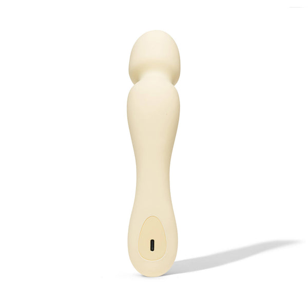 Min, Powerful Mini Wand Vibrator - Butter