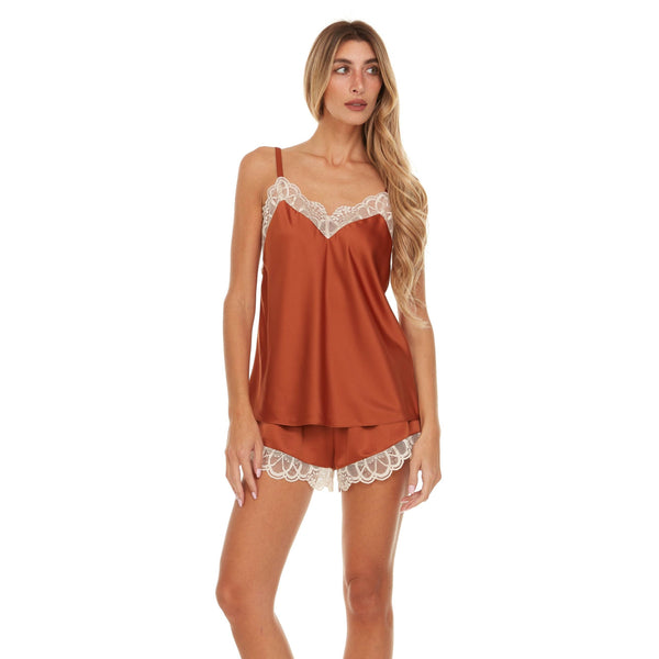 Gabby Cami Short Set - Copper