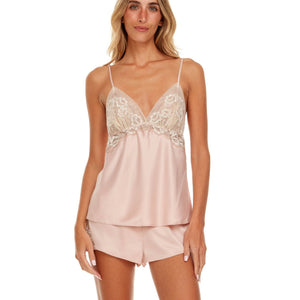 Rosa Cami Short Set - Smokey Rose