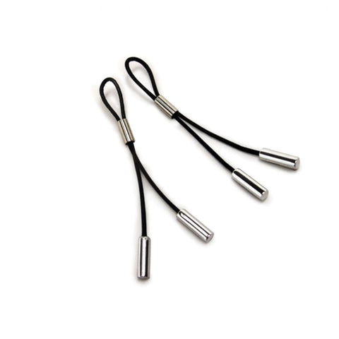 Crave Nipple Tassels - Black/Silver
