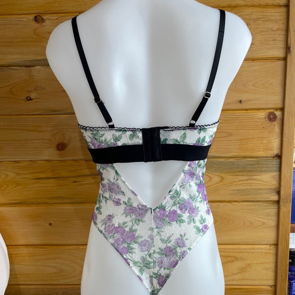 Lace Bodysuit - Lilac Rose