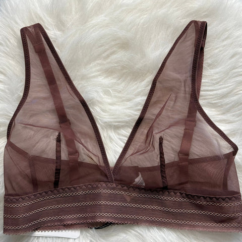 Bare Soft Plunge Bra - Merlot