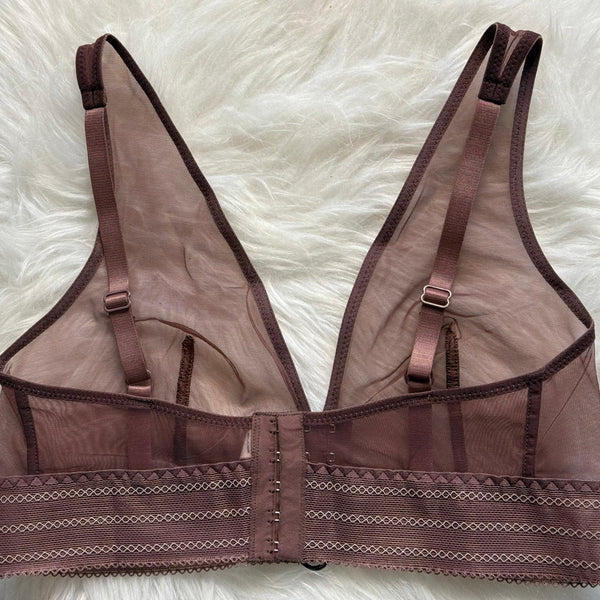 Bare Soft Plunge Bra - Merlot