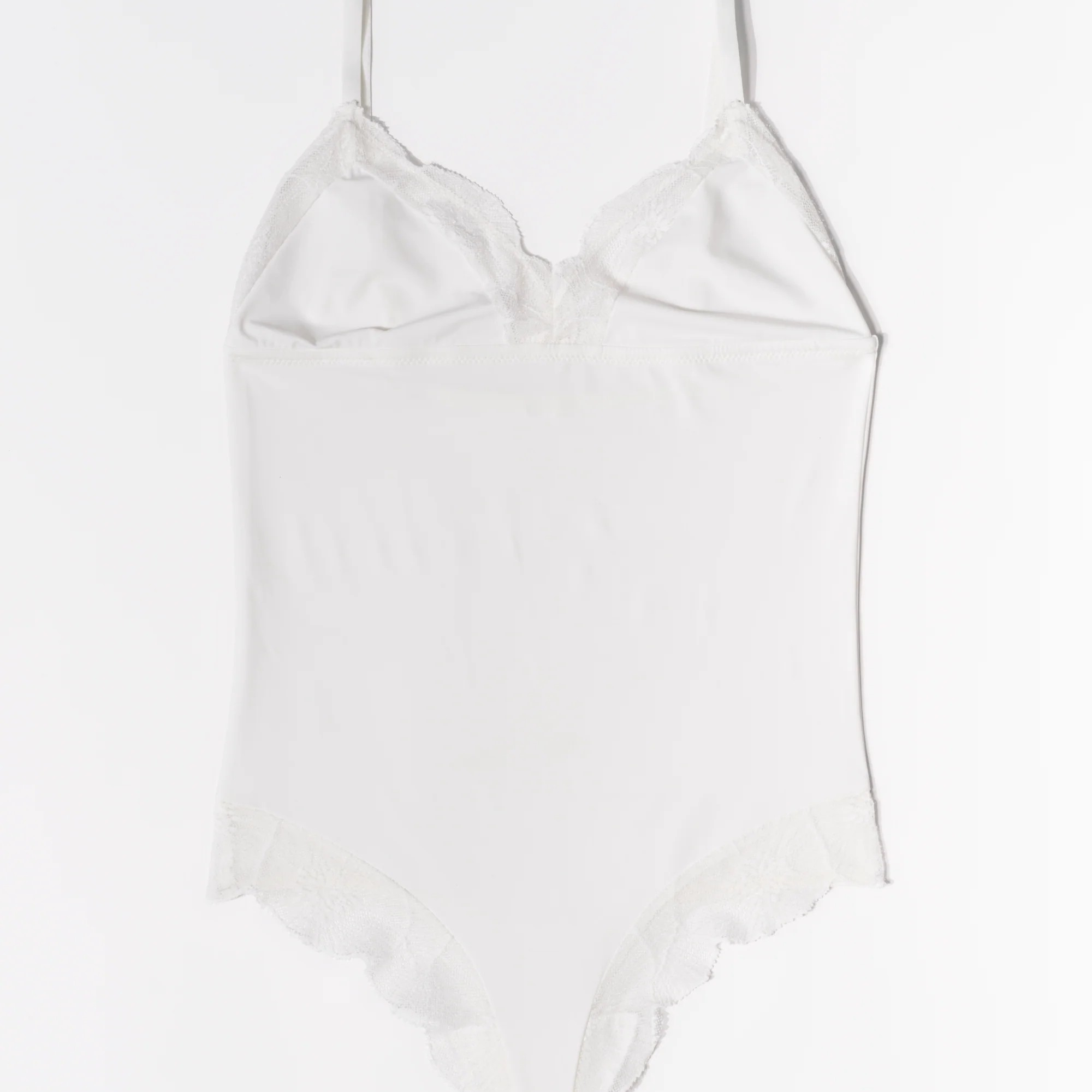 Anemone Soft Triangle Bodysuit - Ivory