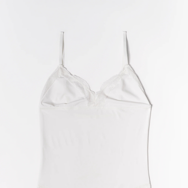 Anemone Soft Triangle Bodysuit - Ivory