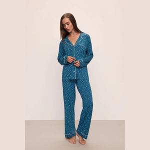 Gisele Printed TENCEL™ Modal Long PJ Set - Festive Lights