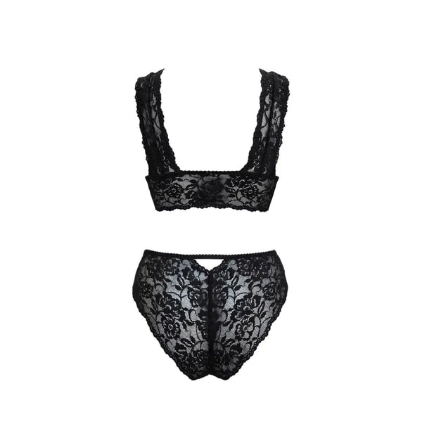 Black Amber Lace Set - Black