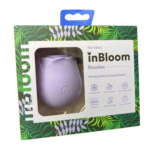 In Bloom Rosales Sucking Vibrator - Lavender