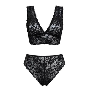 Black Amber Lace Set - Black