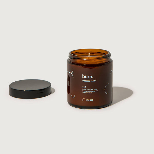 Burn no. 1 - Massage Candle