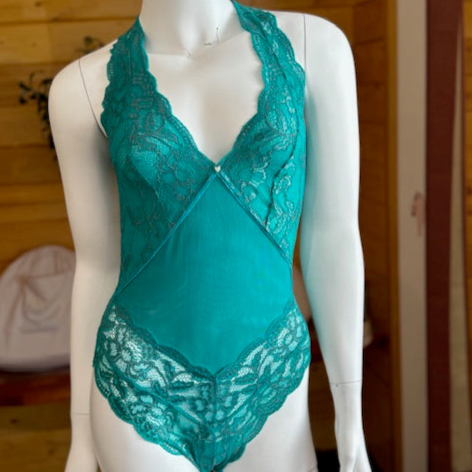 Fortuna Bodysuit - Tropical Green