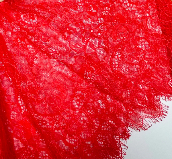 Lace Teddy - Red