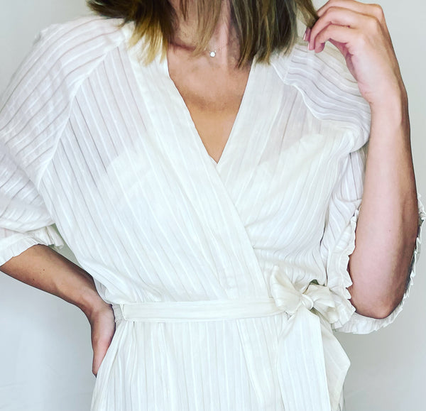 Jasmine Robe Pearl