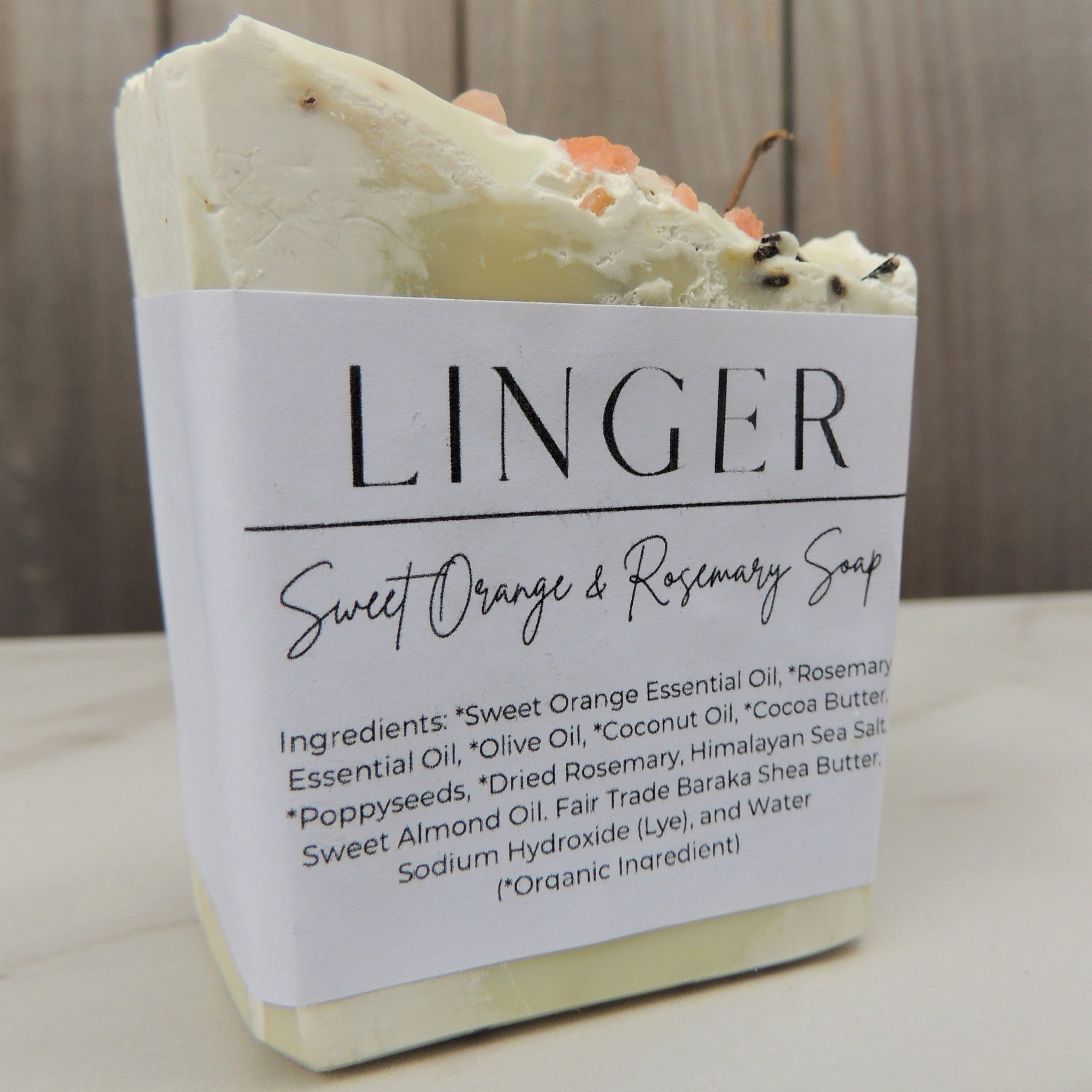 Sweet Orange & Rosemary Soap