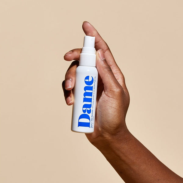 Dame Hand and Vibe Sanitizer