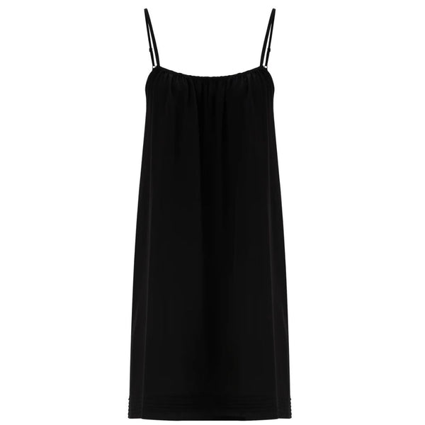 Diana Slip Dress - Black