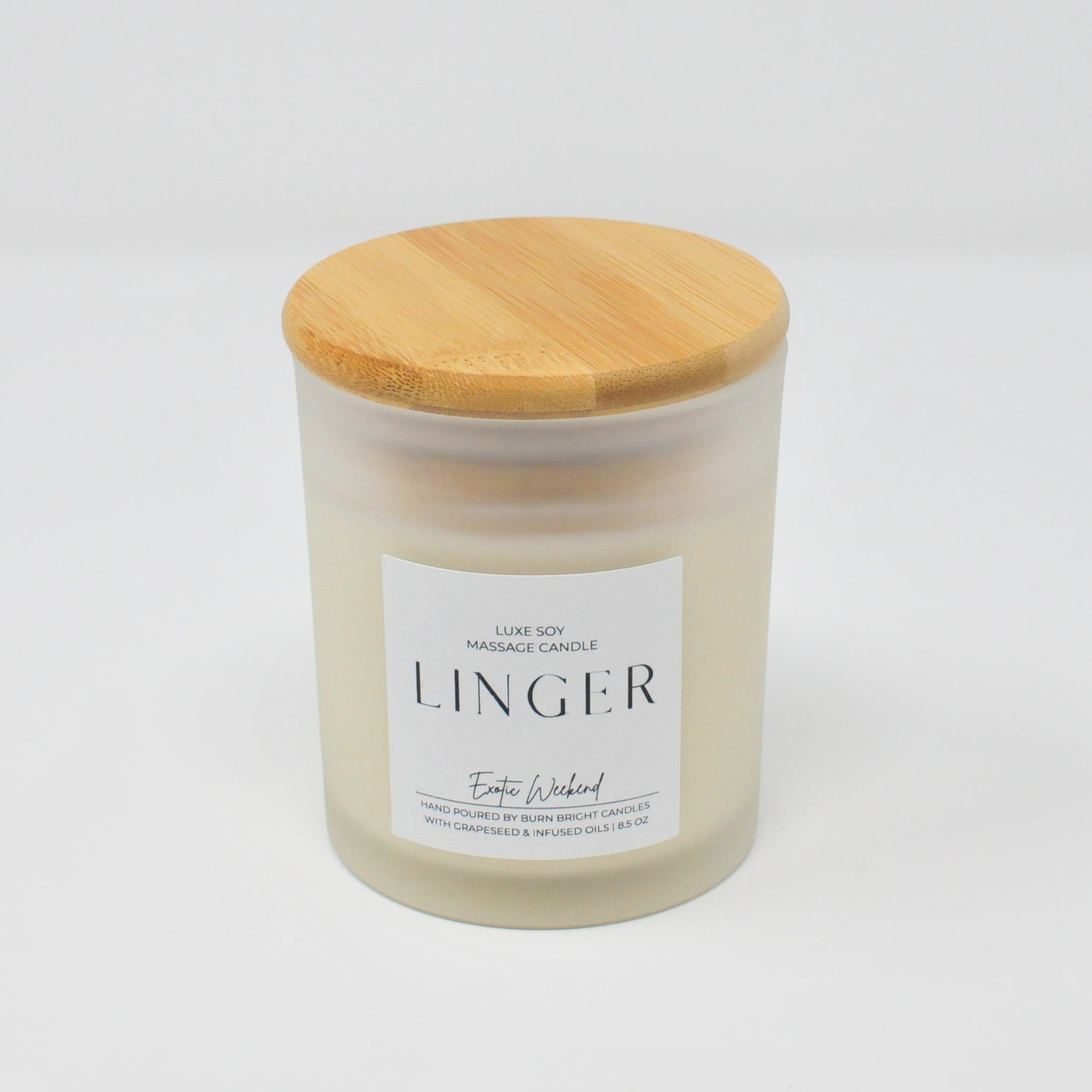 Luxe Soy Massage Candle - Exotic Weekend