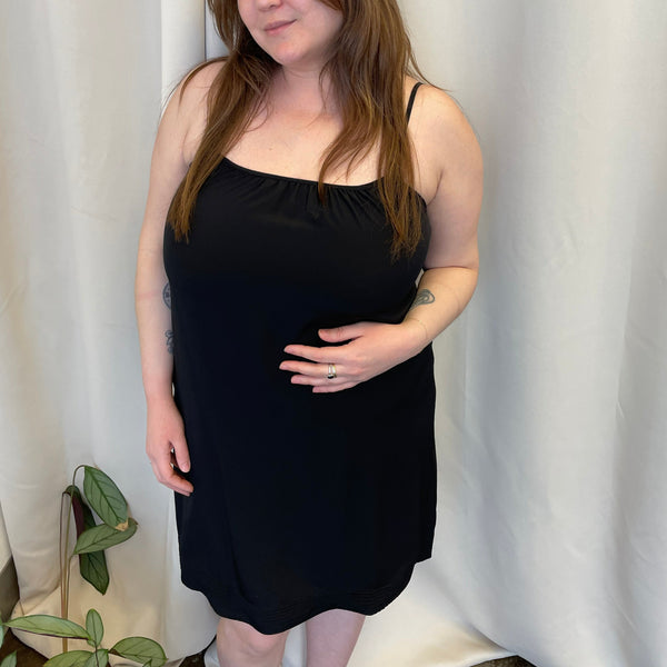 Diana Slip Dress - Black