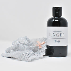 Unscented lingerie wash