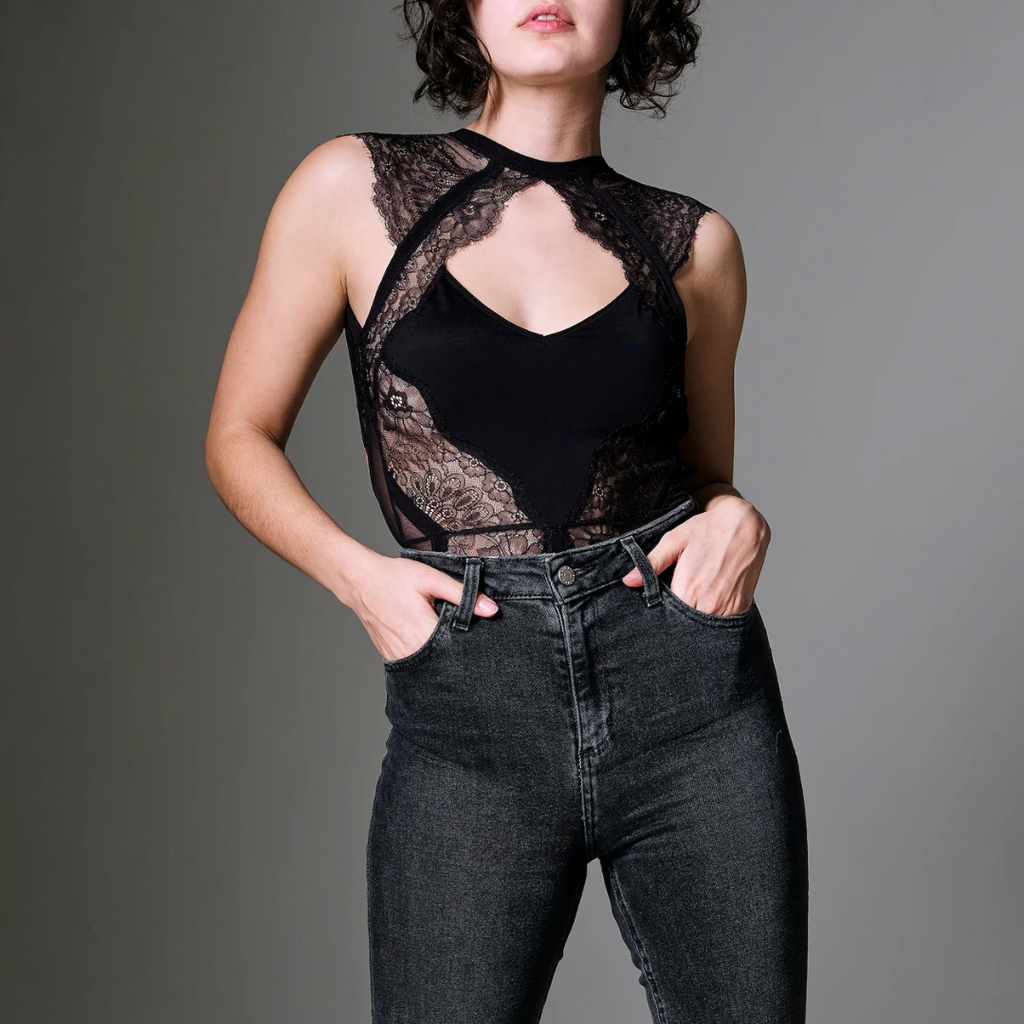Minna Bodysuit - Black – LINGER Boutique, LLC