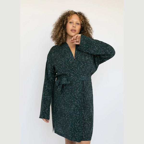 Zanzibar Midi Robe - Dark Teal