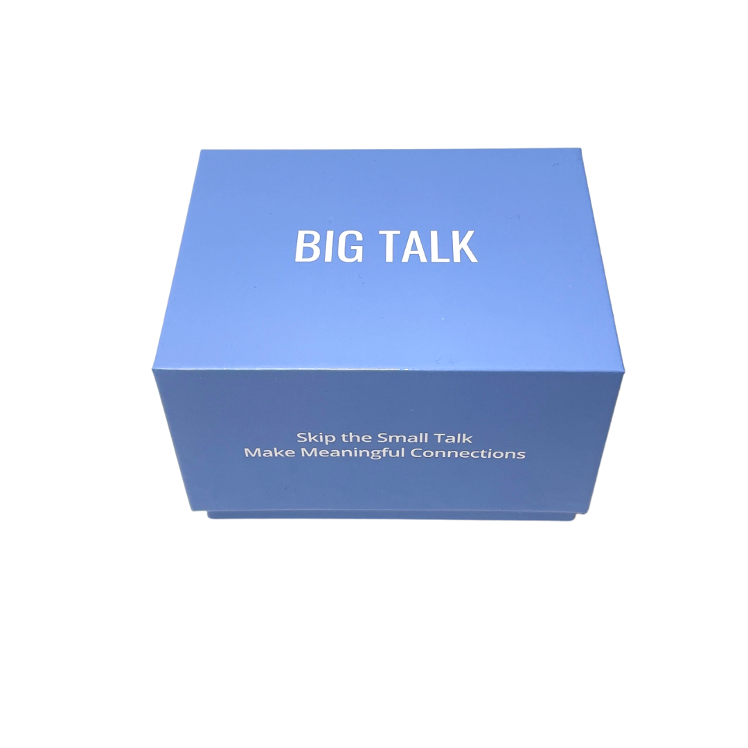 Big Talk Question Card Game - Giftable Tabletop Size