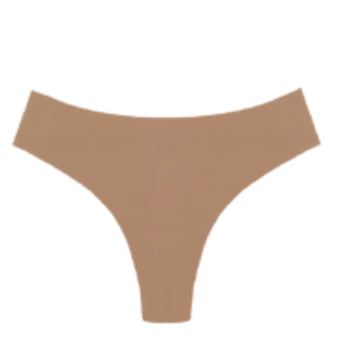 Low Rise Thong - Tan